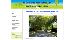 Desktop Screenshot of orchardshoa.org